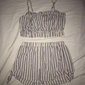 Matching Striped Set